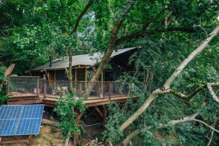 Glamping holidays across England