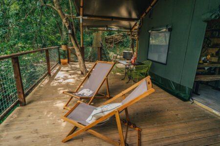 Glamping holidays across England