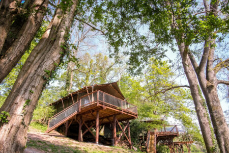 Glamping holidays across England