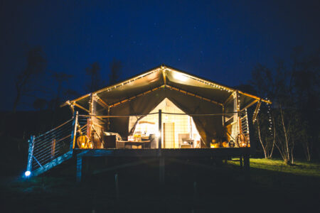 Glamping holidays across England