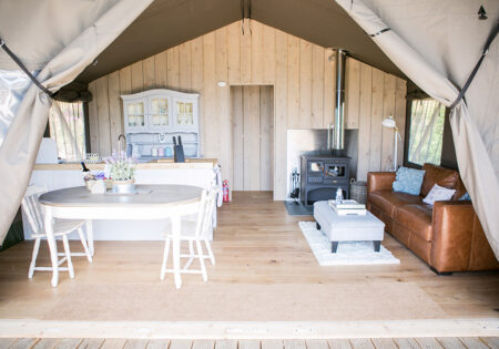 Glamping holidays across England