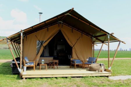 Glamping holidays across England