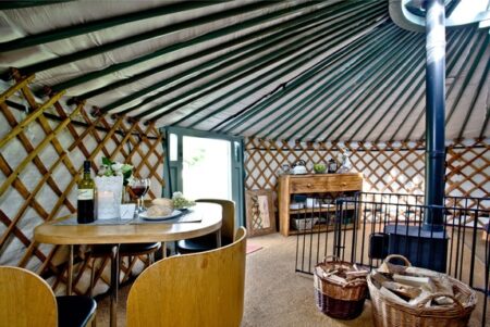 Glamping holidays across England