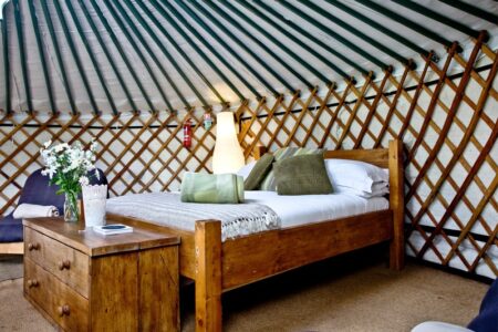 Glamping holidays across England